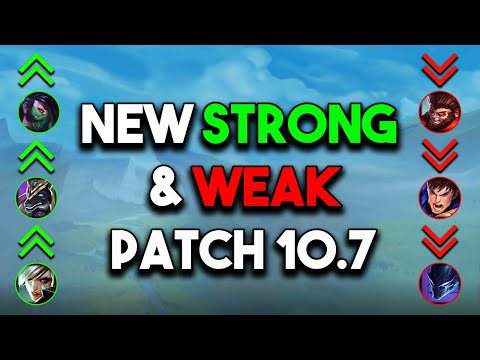 All Patch 10.7 Changes: New Strong and Weak Champs For Patch 10.7 ~ League of Legends