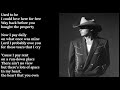 Dwight Yoakam - The Heart That You Own LYRICS
