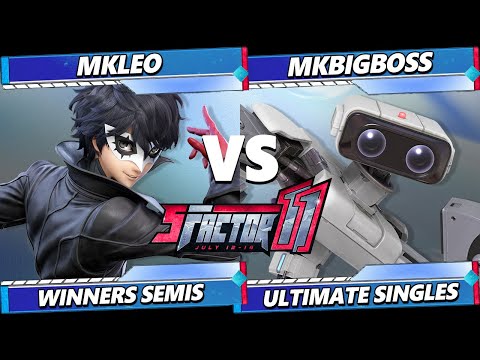 Pre S Factor 11 Top 8 - MkLeo (Joker) Vs. MKBigBoss (ROB) Smash Ultimate - SSBU