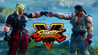 STREET FIGHTER V - Jogando Modo Historia - Ato 3 Gameplay PS4