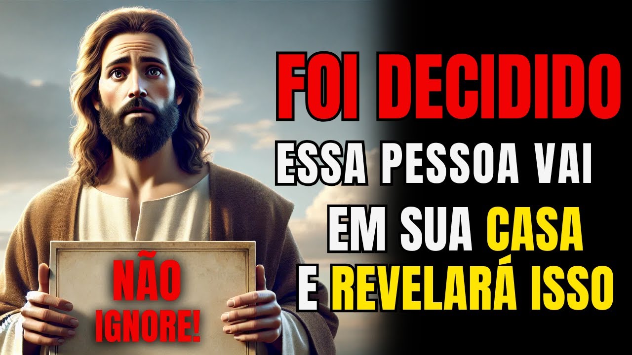 DEUS DIZ: URGENTE,ISSO VAI ACONTECER HOJE,NÃO PULE!