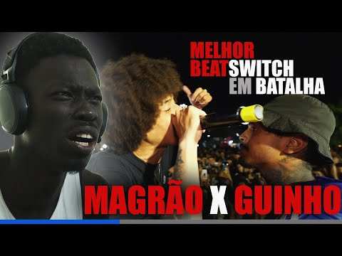 🇬🇼 Dazz React | MAGRÃO X GUINHO | PRIMEIRA FASE | A BATALHA QUE EU TAVA PROCURANDO