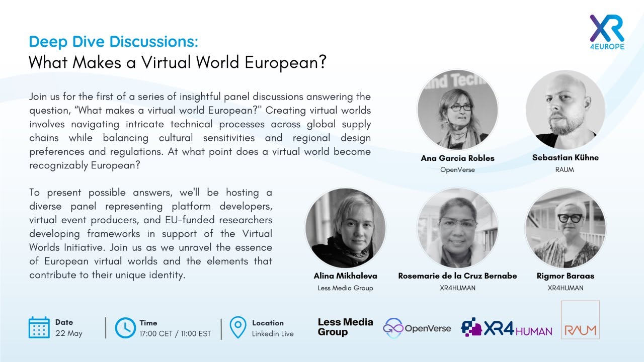 Deep Dive Discussions: What Makes a Virtual World European?