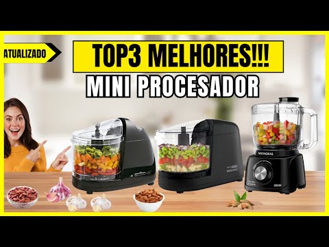 ✅ MINI PROCESSADOR de Alimentos | Os Melhores MINI PROCESSADOR elétrico | Processador e Triturador