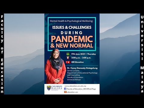 Webinar 2021 | Mental Health & Psychological Wellbeing: Issues & Challenges