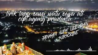 Download lagu Sewu watu Sewu ati - agung pradanta || lirik lagu mp3