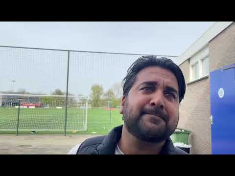 Ricky na afloop van DWS - AMVJ