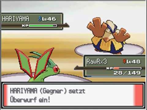 Let's Play Pokemon Bloody Platin Part 25 - Kampf gegen Kampf-Arenaleiterin Hilda