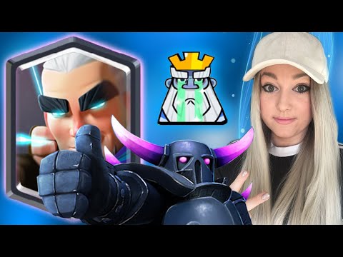 THE STRONGEST PEKKA MAGIC ARCHER BRIDGE SPAM DECK in CLASH ROYALE