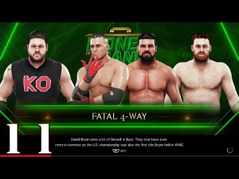 WWE 2K19 My Career PS4 Gameplay Walkthrough [Part 11] - FATAL 4 WAY