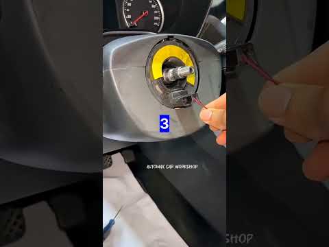 Steering Clock spring fitment tricks😲😳 #shorts