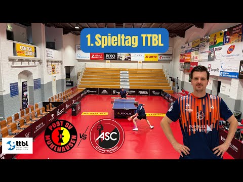TTBL Season 2025/26 - Matchday 1 in Mühlhausen | Behind the Scenes at the Away Game 🏓