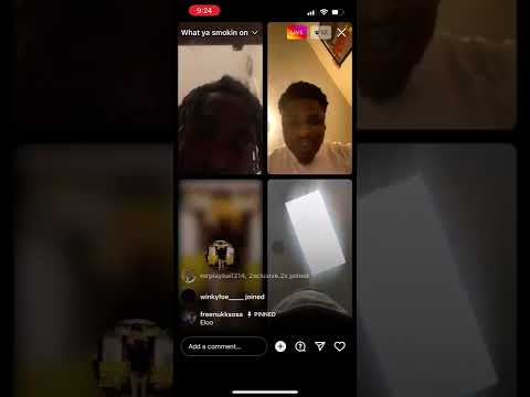 Bink Murda showing paperwork off him & boonew Six getting snitched on