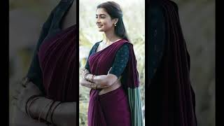 Pooja hegde saree look and style @fascinationchannel