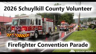 Schuylkill County Volunteer Firefighters Convention Parade 2026