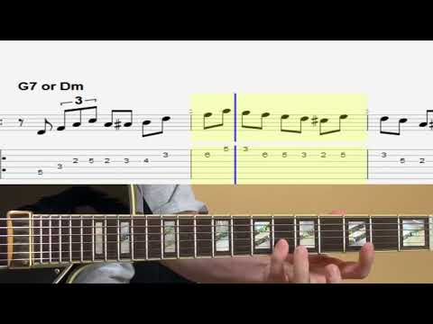 G7 (Dm) Jazz Exercise