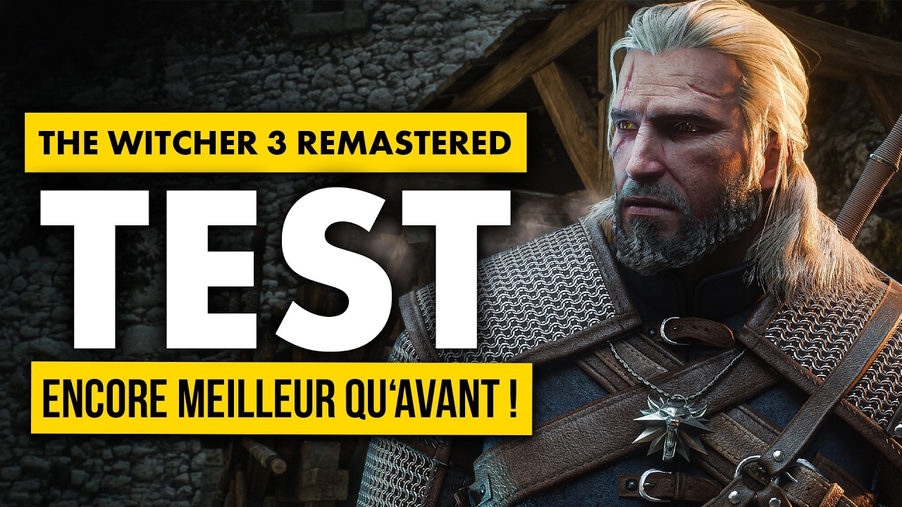 TEST Witcher 3 Remastered : J'y ai ENFIN joué sur PS5 PRO et c'est toujours aussi INCROYABLE 😍