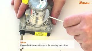 Flexible orientation. Fast replacement. Ready for your application with Draw-wire Encoder B75