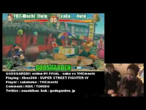 [2010-07-31][Part2] Godsgarden Online SSFIV Sako vs YHCMochi