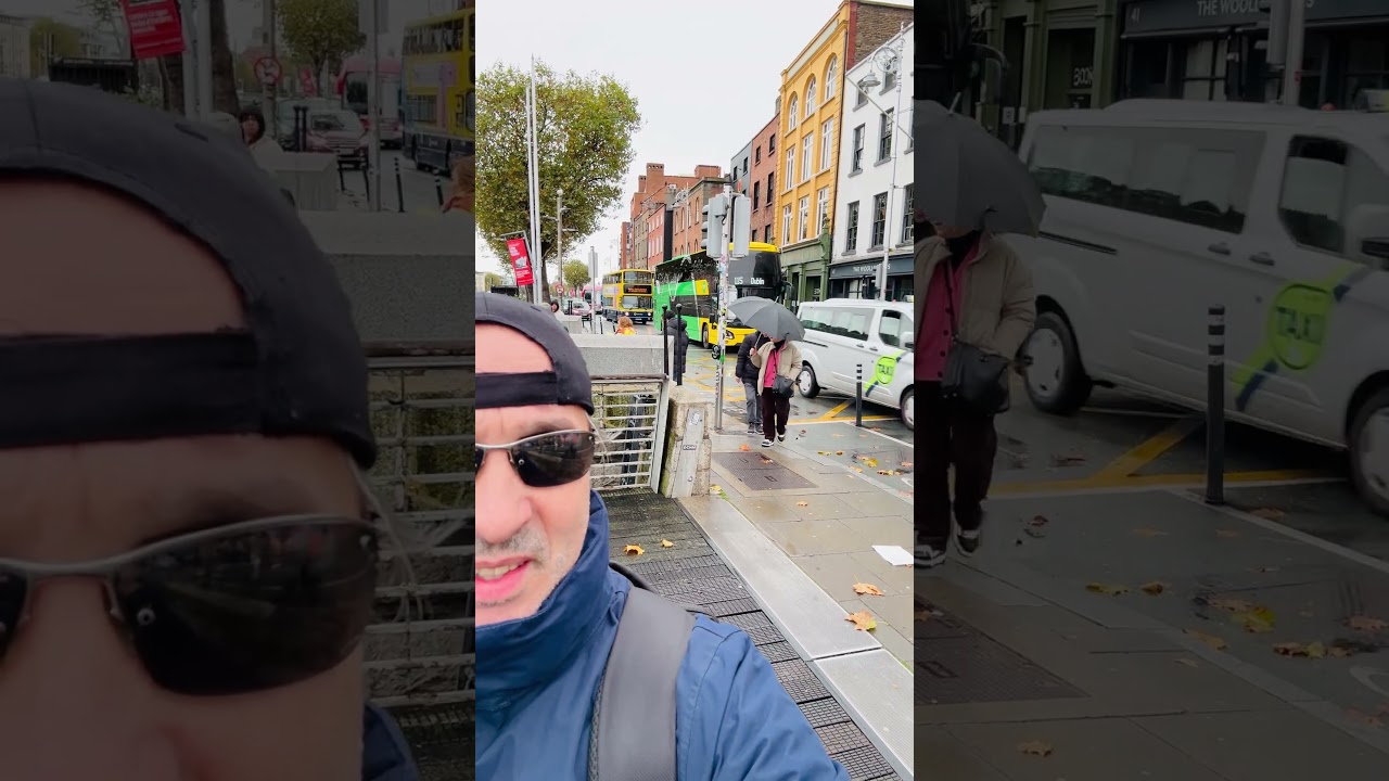 Gustavo Rosas. Tango Tour en Dublin. The Half Penny Bridge!!Octubre 2025.Irlanda.