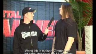 Interview Corpsegrinder von Cannibal Corpse und Tobias Ellgut
