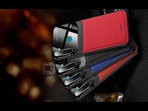 Очень красивый чехол для смартфона Xiaomi Redmi Note 8 Note 8 Pro и Note 8T. Кожа и стекло