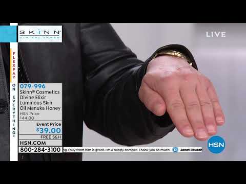 Skinn Cosmetics Divine Elixir Luminous Skin Oil Manuka H...