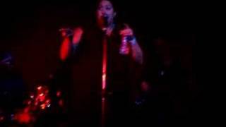 Casey Donovan - warm up exercises at the Sando