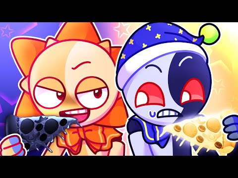 SUN VS MOON | Light VS Dark MUKBANG #2 - FNAF Security Breach ANIMATION [KIKICK!]