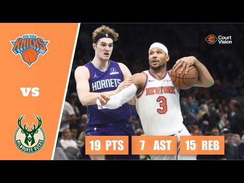 Josh Hart - 19 Points, 3 Steals, 7 Assists vs Bucks - 2025-26 Regular Season