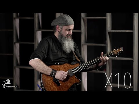 Emerald Guitars X-10 Level 3 2018-19 Carbon Fiber image 15