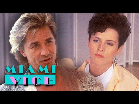 Crockett Meets Caitlin For The First Time | Miami Vice