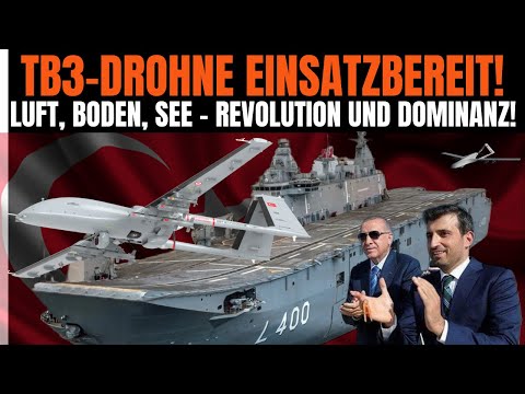 Türkei- Bayraktar TB3: Dominanz auf allen Fronten – Land, Meer & Luft! Die mächtige Drohnen-Allianz!