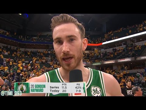 Gordon Hayward R1G4 Highlights vs Indiana Pacers (20 pts)