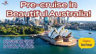 Sydney, Australia - PreCruise Pier One Hotel Stay!