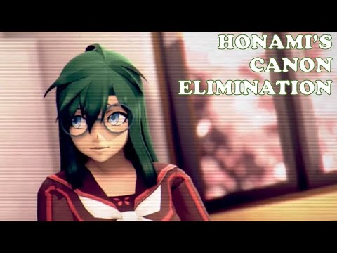 Yandere Simulator - 1980's Mode Week 3 - Honami's Canon Elimination (S+ Rank)