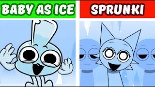 Incredibox:Sprunki Babies AS ICE VS SPRUNKI ICE NEW VERSION