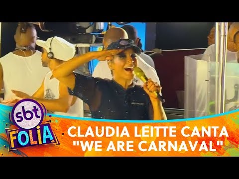 Claudia Leitte canta "We Are Carnaval" | SBT Folia 2020