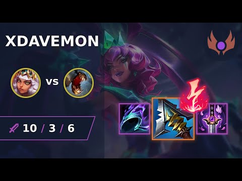 [ xDavemon ] Qiyana JUNGLE vs Fiddlesticks | NA MASTER | LOL Season 2024