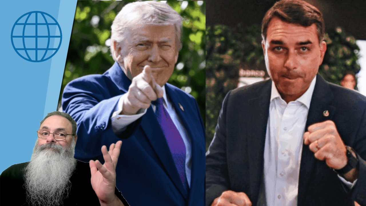 TRUMP CONVIDA FLÁVIO para ENCONTRO na CASA BRANCA e IMPRENSA vai a LOUCURA