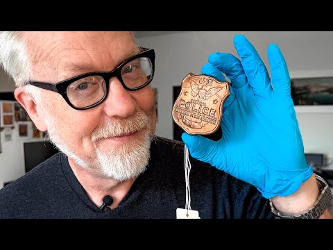 Adam Savage Falls Down the Rabbit Hole of NPS Badges