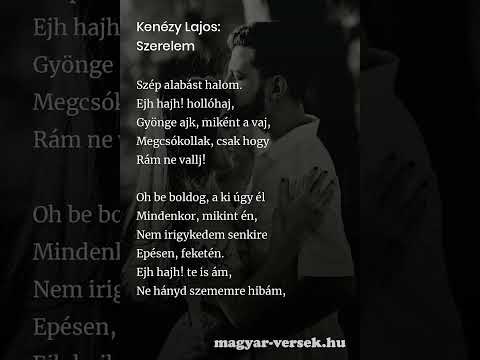 Kenézy Lajos: Szerelem [Vers]