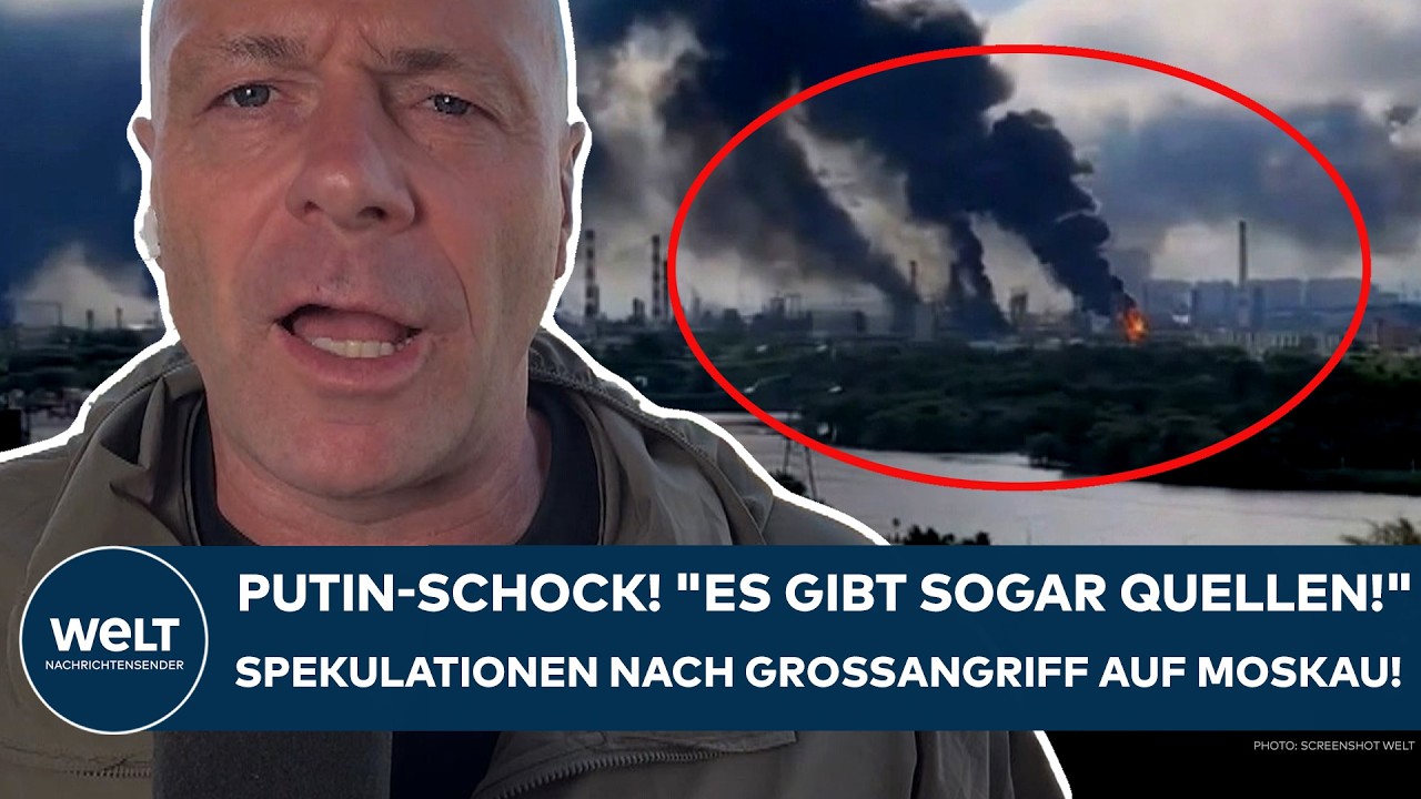 UKRAINE-KRIEG: Putin-Schock! "Es gibt sogar Quellen!" Spekulationen nach dem Großangriff auf Moskau!