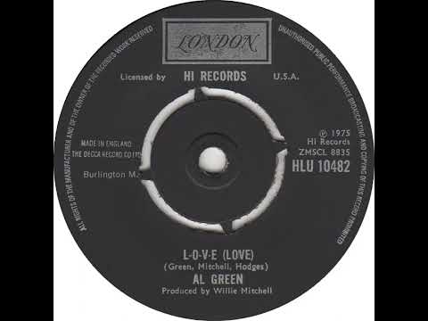UK New Entry 1975 (61) Al Green - L-O-V-E (Love)