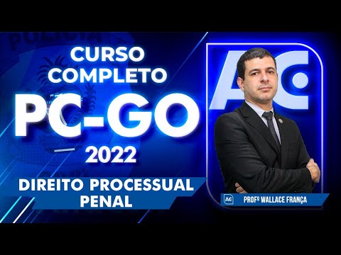 Concurso PC GO 2022 - Curso Completo - Direito Processual Penal - BLACK FRIDAY AlfaCon
