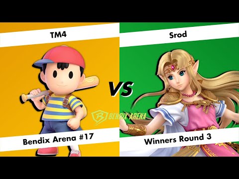 GS | TM4 [Ness] vs Srod | Zelda - WR3 - Bendix Smash #17
