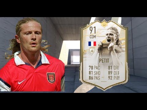 PRIME ICON MOMENTS 91 RATED EMMANUEL PETIT PLAYER REVIEW - FIFA 21 ULTIMATE TEAM