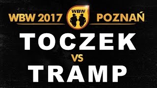 Toczek 🆚 Tramp 🎤 WBW 2017 Poznań (freestyle rap battle) Półfinał