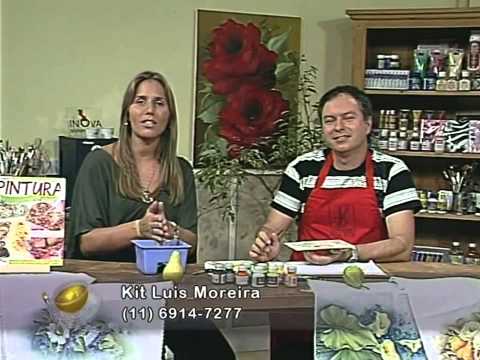 ▶ Café com Arte   Técnicas de pintura em Tecido