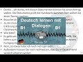 Dialoge B1 Deutsch Lernen Durch Hören 13